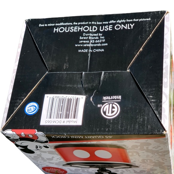 Last 1 NIB Disney Mickey Mouse Adorable Mini Crockpot - Picture 7 of 10